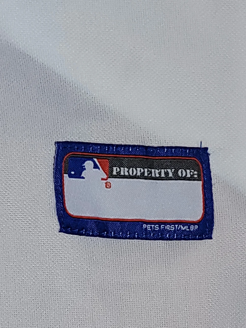 Pet Dodgers White Baseball Jersey